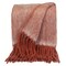 Edge Collections - 67" x 52" - Red - Cozy Knitted Throw Blanket for a Perfect Home Touch - 1 Piece